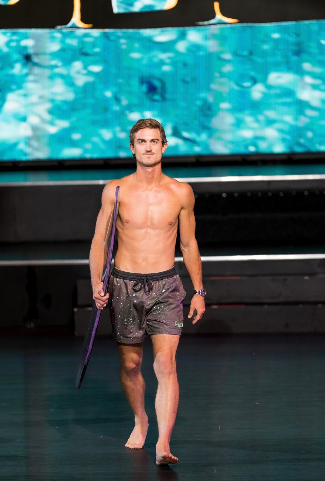 ET on the runway at Miami Swim Week