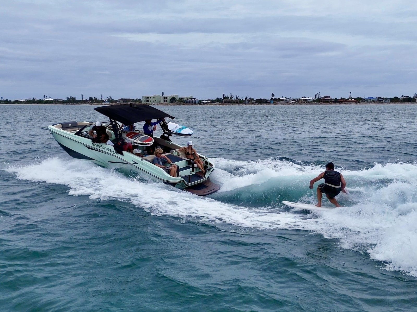 Wakesurfing charter Englewood FL